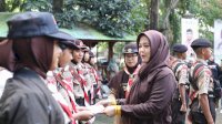 Wawali Fatmawati Rusdi Lepas Putra-Putri Pramuka Makassar Wakili Sulsel Lomba di Cibubur, Target Juara!