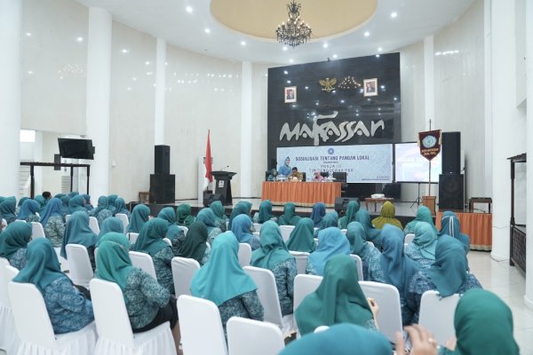 Dorong Keragaman Dan Ketahanan Pangan Lokal, TP KK Kota Makassar Gelar Sosialisasi Tingkat Kecamatan