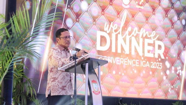 Sekda Makassar M Ansar Jamu Makan Malam Peserta Indonesia GPR Award 2023