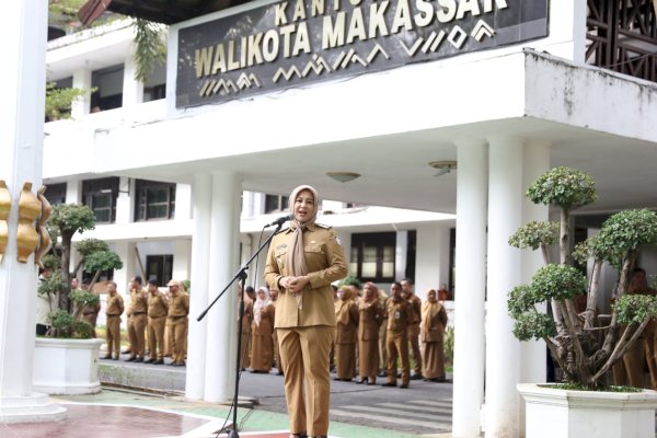 Pimpin Apel Pagi, Wawali Makassar Fatmawati Rusdi Tekankan OPD Tingkatkan Komunikasi Internal