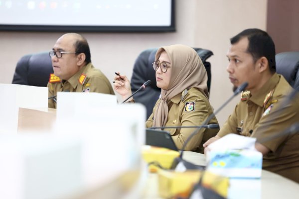 Rakor P3KE, Wawali Makassar Fatmawati Rusdi Kumpulkan Camat Lurah Tagih Data Update Warga