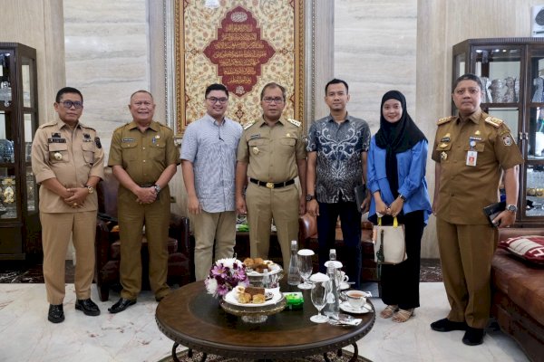 Danny Pomanto Terima Perwakilan Staf Khusus Presiden, Siap Sukseskan Program RKI MANTAP