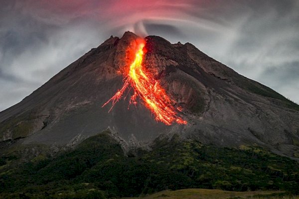 BPPTKG Rekam 97 Gempa Guguran Gunung Merapi, Status Siaga