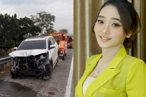 Artis Dangdut Difarina Indra Kecelakaan di Tol Jombang