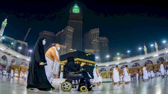 Ilustrasi Jemaah Haji. (F-INT)