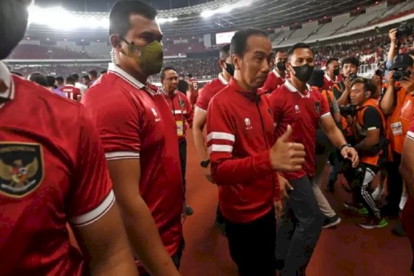 Takluk dari Argentina, Jokowi Tetap Puji Kerja Keras Timnas Indonesia, Ungkap Kerinduan Prestasi