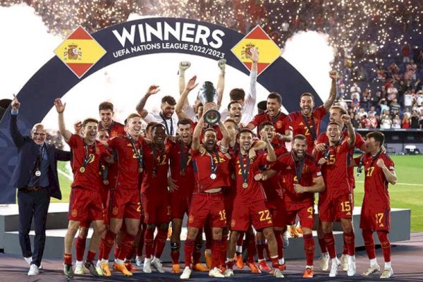 Panenka Carvajal Pastikan Spanyol Juara UEFA Nations League