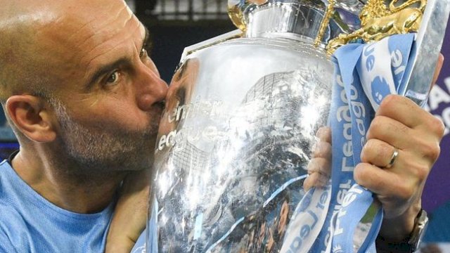  Pep Guardiola. (F-INT)