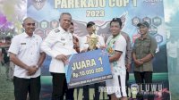 Bupati Luwu Apresiasi Kekompakan Pemuda Parekaju Gelar Turnamen Sepakbola