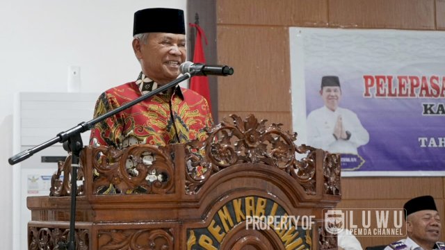 Lepas Jemaah Calon Haji Gelombang Ke 2, Bupati Basmin Mattayang: Alhamdulillah Luwu Dapat Tambahan Kuota