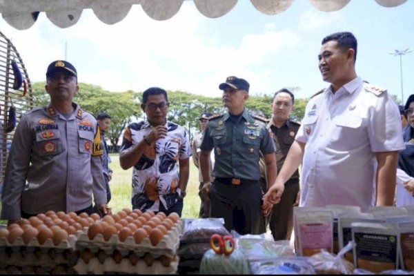 Rutin Gelar Pasar Pangan Murah, Pangkep Dinilai Berhasil Tekan Inflasi