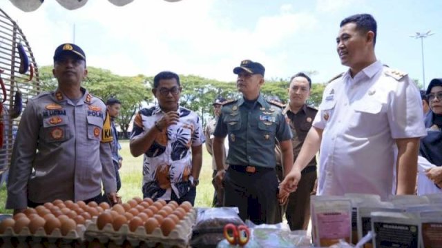 Rutin Gelar Pasar Pangan Murah, Pangkep Dinilai Berhasil Tekan Inflasi