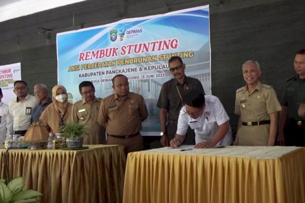 Rembuk Stunting Pimpinan OPD orang Tua Asih Anak Stunting