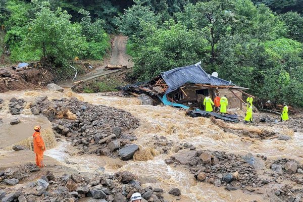 Banjir Besar Landa Korsel, 26 Orang Tewas, Kebanyakan karena Tanah Longsor