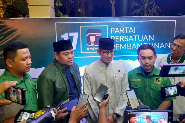 Soal Cawapres, Sandiaga Uno Serahkan ke Pimpinan-Gabungan Parpol