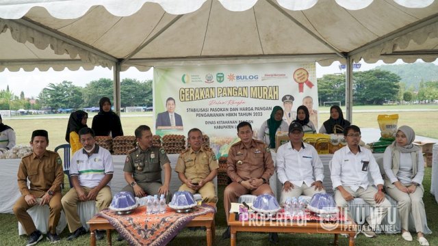Senin-Selasa, Dinas Ketahanan Pangan Luwu Gelar Pasar Murah