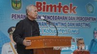 Bupati Luwu Buka Bimtek Penanganan Pencegahan, Percepatan Penurunan Stunting dan Wasting