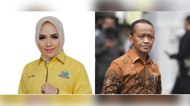 Ketua Golkar Maluku Utara Alien Mus - Menteri Investasi/Kepala BKPM Bahlil Lahadalia
