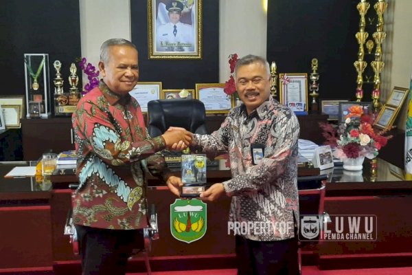 Temui Bupati Luwu, Kakanwil DJPb Sulsel Sampaikan Evaluasi Serapan Anggaran Tahap I Tahun 2023