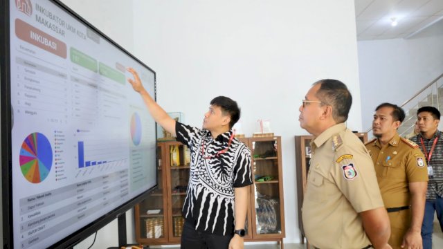 Tinjau Inkubator UMKM, Danny Pomanto Dorong Masifkan Sosialisasi Lewat Konter