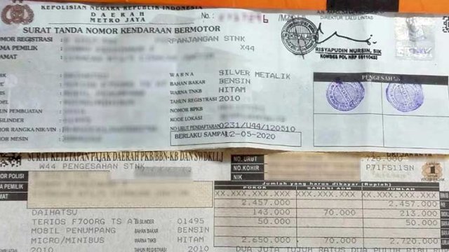 Cara dan Syarat Perpanjang STNK 2023, Lengkap dengan Biayanya