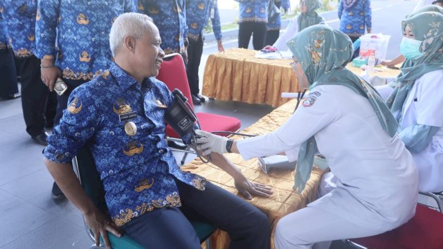 ASN Pangkep Jalani Pemeriksaan Kesehatan