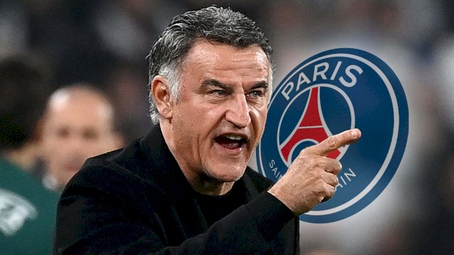 PSG Pecat Christophe Galtier.(F-INT)