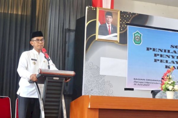 Masuk Dalam Kategori Sedang, Ombudsman RI Sosialisasi di Takalar