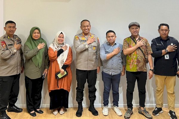 Jelang Kirab Pemilu, KPU Makassar Audience ke Polrestabes Makassar