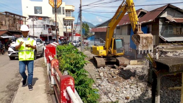 Pemprov Sulsel Bangun Jembatan Malango di Kabupaten Torut