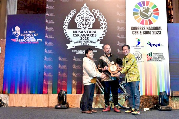 KALLA Raih Penghargaan Nasional CSR SDGs Kategori Energi Bersih-Terjangkau pada NCSRA 2023﻿