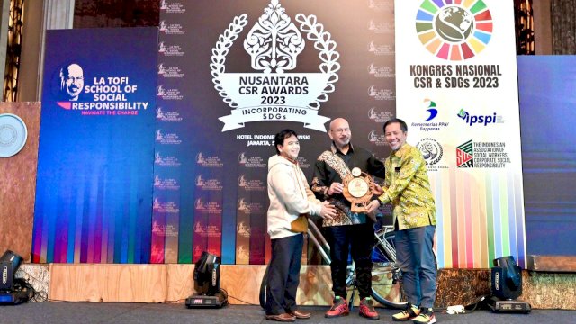 KALLA Raih Penghargaan Nasional CSR SDGs Kategori Energi Bersih-Terjangkau pada NCSRA 2023﻿