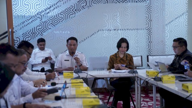 Pj Sekda dan KPK Rapat Koordinasi Bahas Optimalisasi Aset Daerah