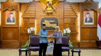Sudirman-Khofifah Perkuat Kerjasama Berbagai Bidang