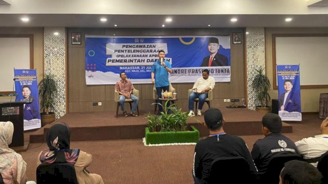 Legislator NasDem Sulsel APT Gelar Pengawasan Pelaksanaan APBD di Kelurahan Melayu