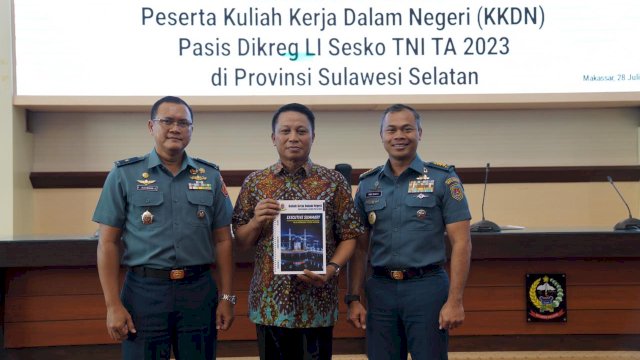 Pemprov Sulsel Sambut Baik Kunjungan KKDN Pasis Dikreg Sesko TNI