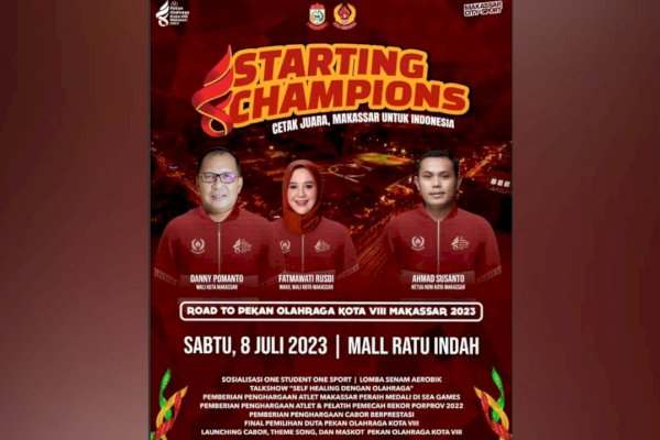 Koni Akan Launching-Rilis Moskot Porkot VIII Makassar 2023