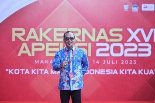 Harun Rani Bersama SKPD Lingkup Pemkot Makassar Hadiri Rakernas Apeksi XVI 2023
