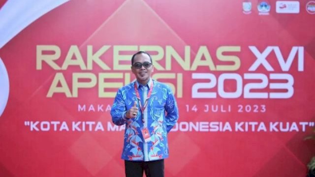 Harun Rani Bersama SKPD Lingkup Pemkot Makassar Hadiri Rakernas Apeksi XVI 2023