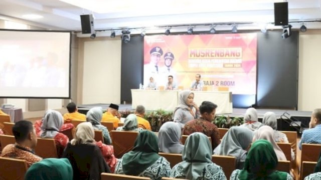 Musrenbang RKPD Tahun 2024 Dihadiri Sejumlah SKPD Lingkup Pemkot Makassar