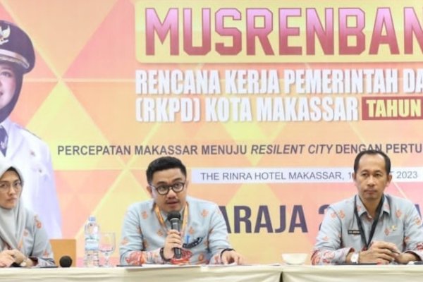 Bappeda Gelar Musrenbang RKPD Tahun 2024 Kota Makassar