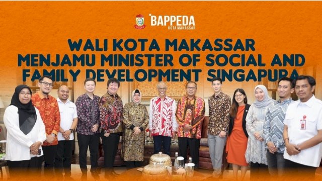 Terima Kunjungan Menteri Masagos Zulkifli, Danny Pomanto Sampaikan Berbagai Hal