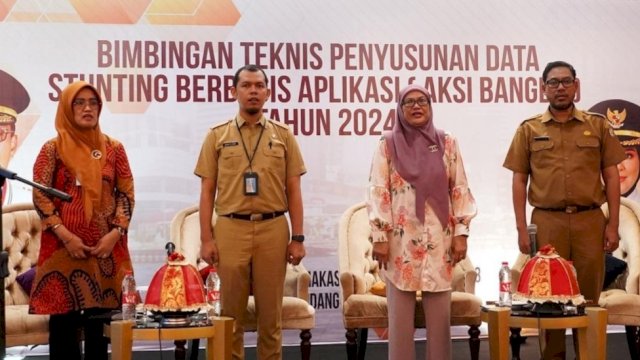 Bimtek Bappeda Makassar Bahas Data Stunting Berbasis Aplikasi
