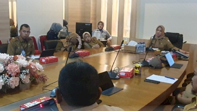 Wawali Fatmawati Rusdi Pimpin Rapat Penghapusan Kemiskinan Ekstrim, Turut Dihadiri Sekretaris Bappeda Makassar