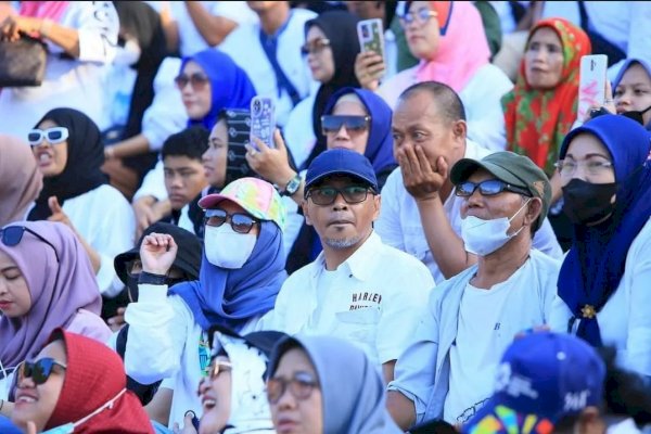 Harun Rani Bareng Milenial Kecamatan Makassar Hadiri Youth City Changers