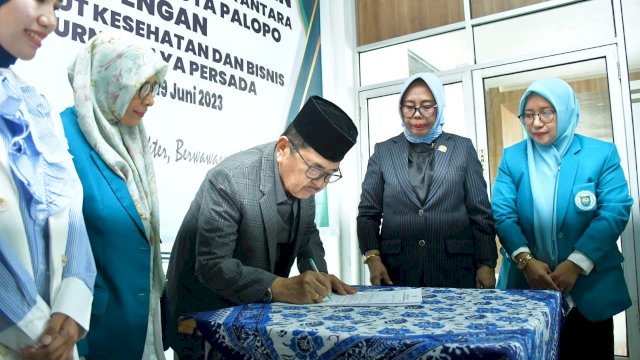 Judas Amir Teken MoU Dengan IKB KJP Palopo, Wadah SDM Kedokteran
