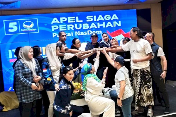 Persiapan Apel Siaga Perubahan Partai NasDem Mendekati 100 Persen