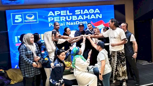 Persiapan Apel Siaga Perubahan Partai NasDem Mendekati 100 Persen