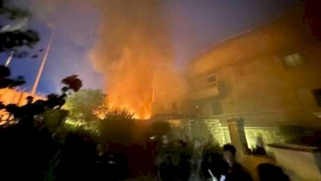 Kedubes Swedia Dibakar.(F-INT)