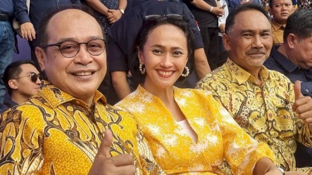 3 Politikus Golkar Hadiri Apel Siaga Perubahan NasDem.(F-INT)